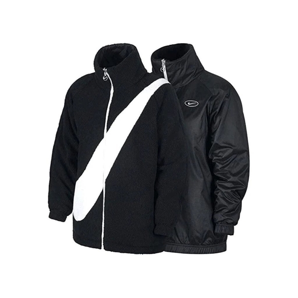 Nike Big Swoosh Reversible Jacket Sherpa - Picture 7 of 14
